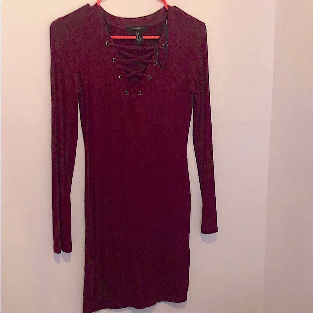 Long sleeve bodycon dress